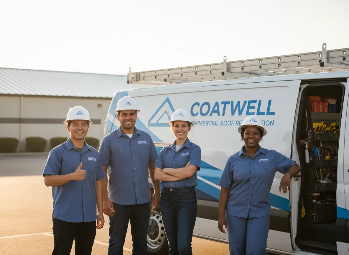 Commercial roof coating company in Croydon, UT